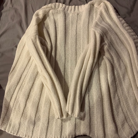 Oversized White Pacsun Cardigan - Picture 3 of 3